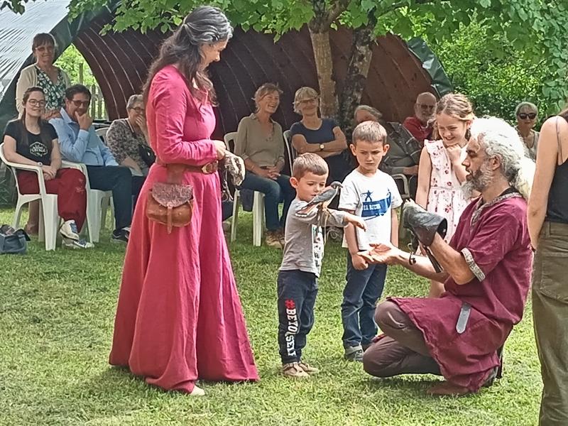 Visite guidée et fauconnerie - Châteaux en fête