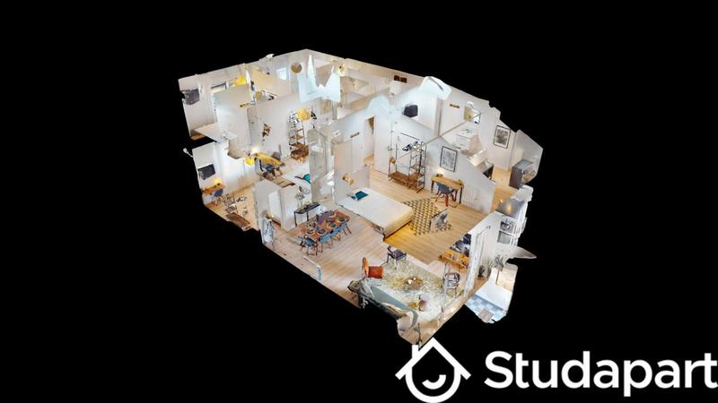 Chambre - 12 m² - 1 pièce