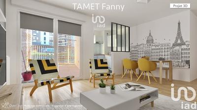 Appartement - 60 m² - 3 pièces