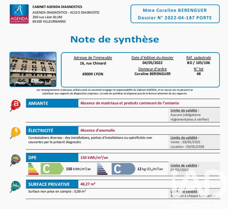 Studio - 19 m² - 1 pièce
