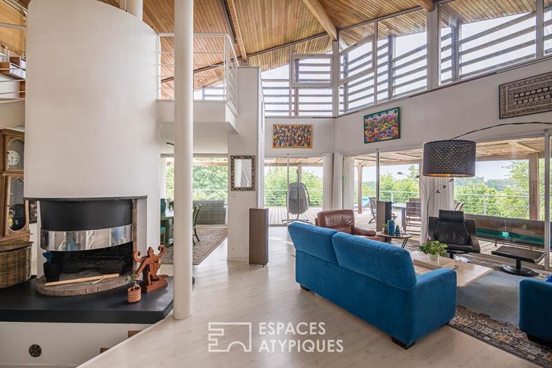 Maison d'architecte - 236 m² - 6 pièces