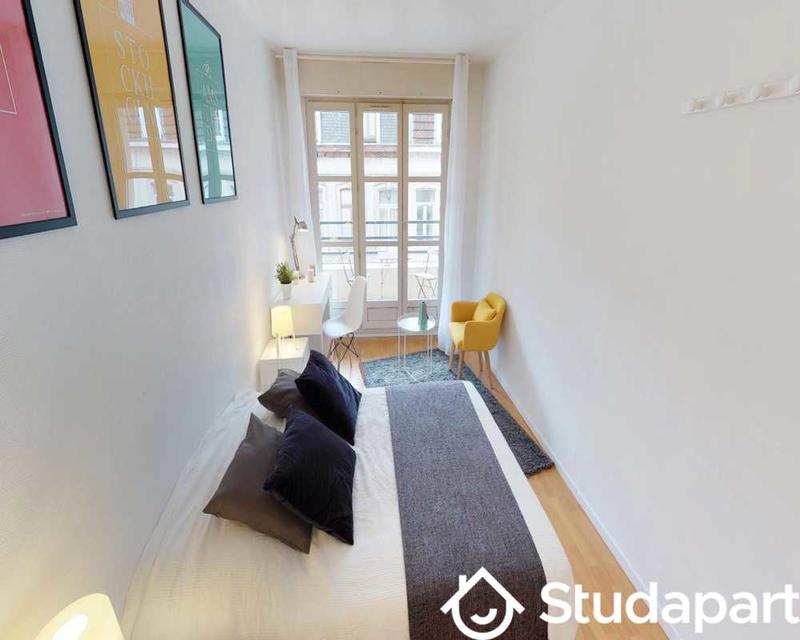 Chambre - 35 m² - 1 pièce