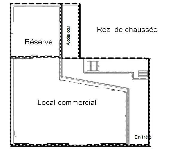 Immeuble - 160 m² - 4 pièces