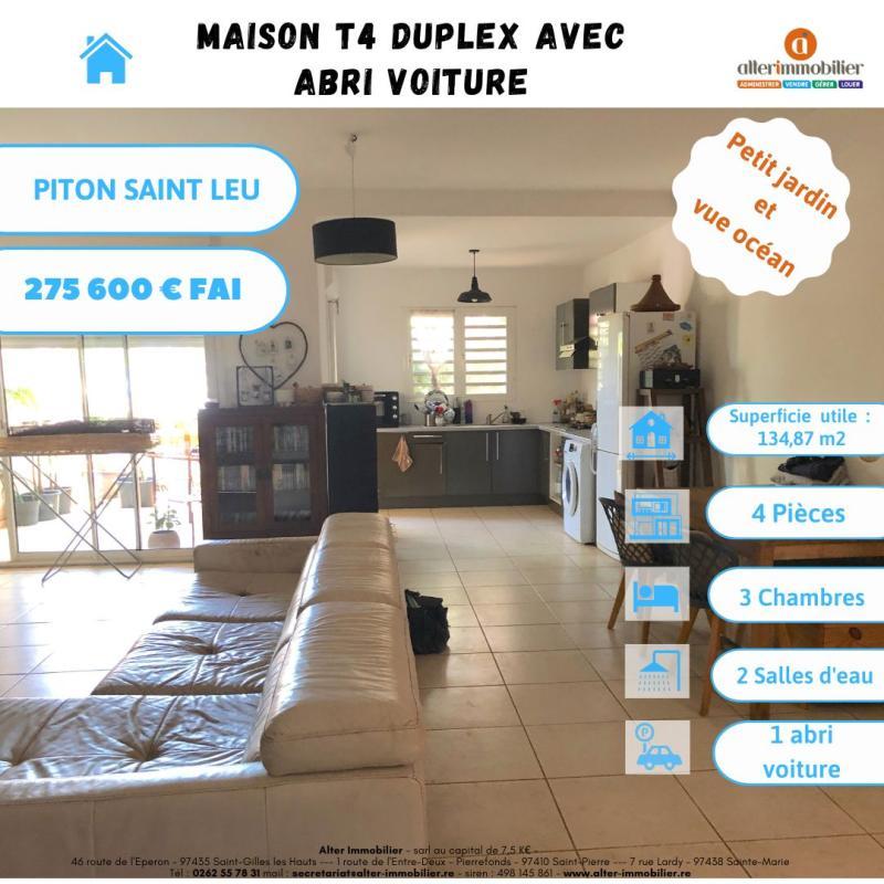 Maison - 99 m² - 4 pièces