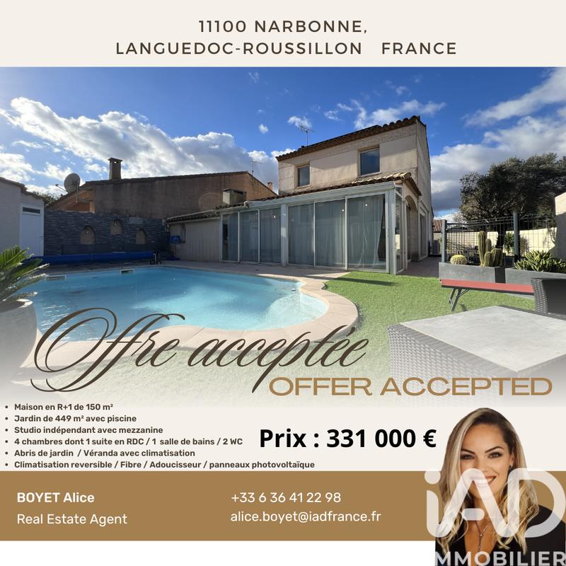 Maison - 150 m² - 7 pièces