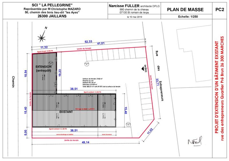 Local d'activité / Entrepôt - 865 m²