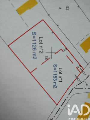 Terrain - 1 126 m²