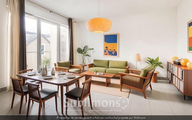 Appartement - 47 m² - 2 pièces