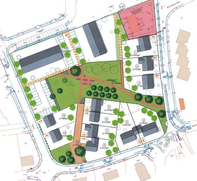 Terrain constructible - 500 m²