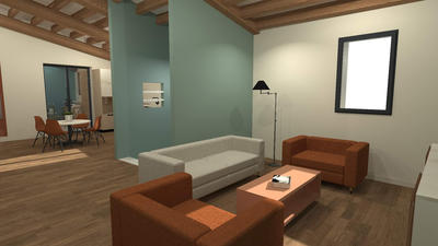 Triplex - 117 m² - 4 pièces