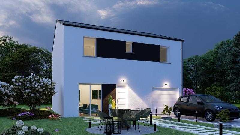 Maison - 92 m² - 6 pièces