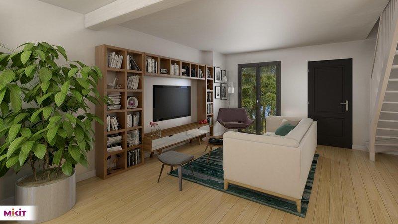 Maison - 90 m² - 5 pièces