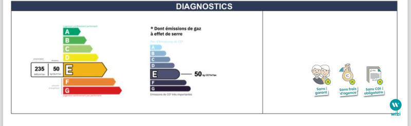 Pavillon - 46 m² - 3 pièces