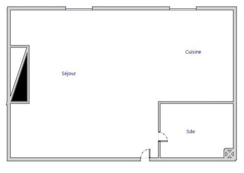 Appartement - 23 m² - 1 pièce