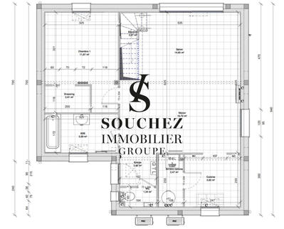 Maison - 85 m² - 6 pièces