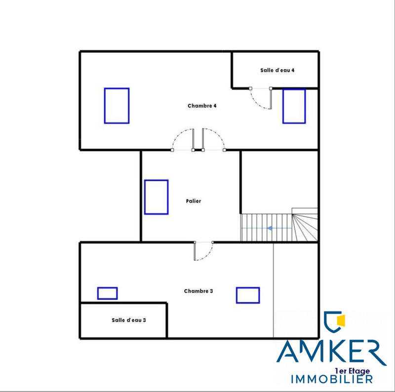 Loft - 174 m² - 5 pièces