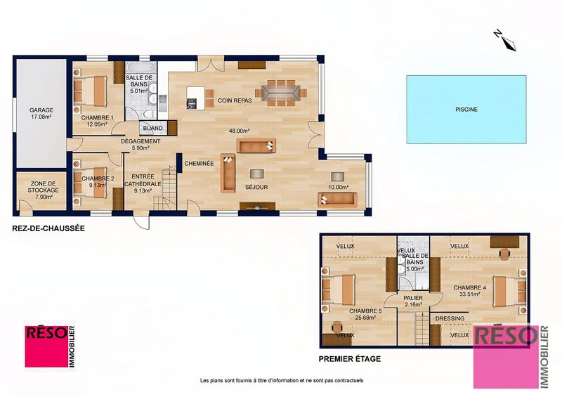 Maison - 167 m² - 5 pièces