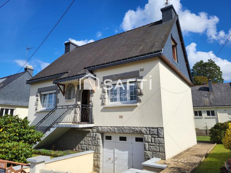 Maison - 90 m² - 5 pièces