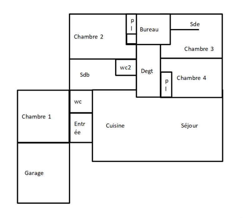 Maison - 120 m² - 5 pièces