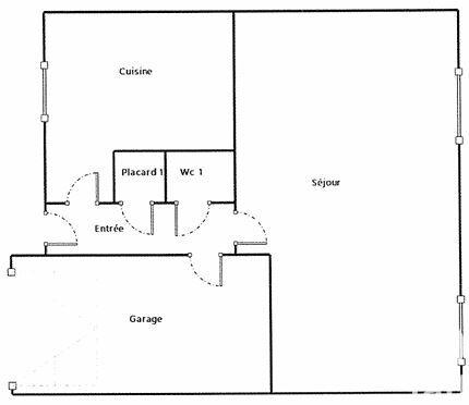 Maison - 80 m² - 5 pièces
