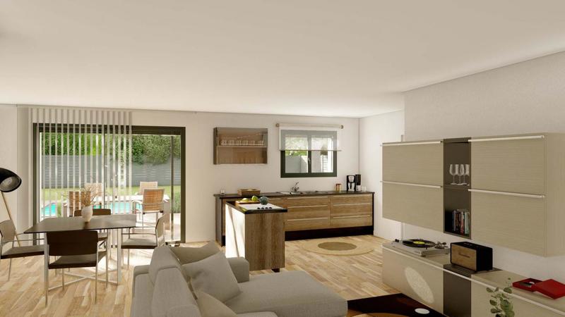 Maison - 90 m² - 4 pièces