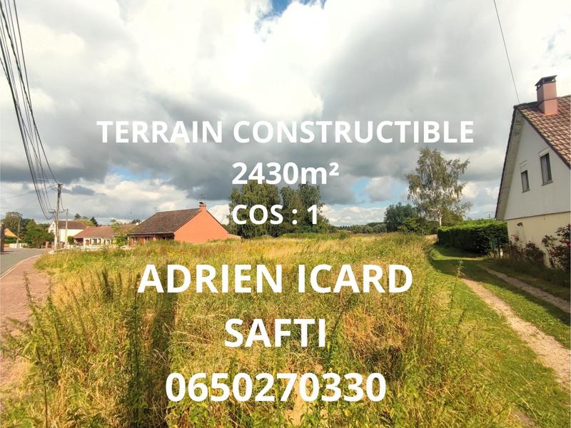 Terrain - 2 430 m²