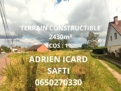 Terrain - 2 430 m²