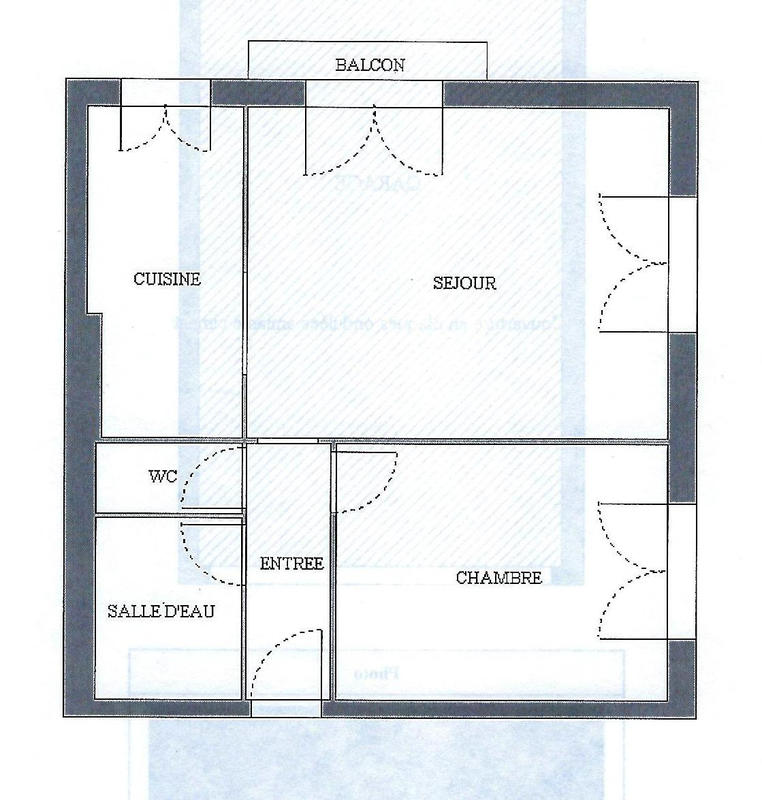 Appartement - 37 m² - 2 pièces