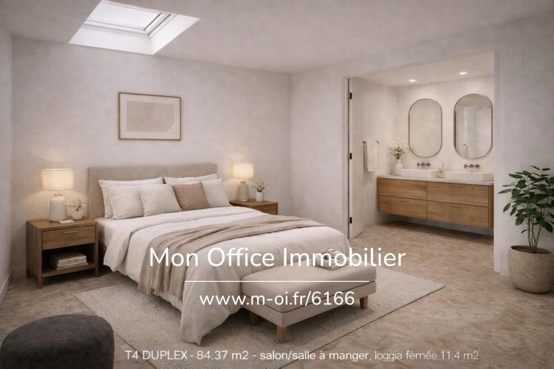 Duplex - 84 m² - 4 pièces