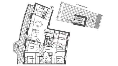 Appartement - 110 m² - 5 pièces