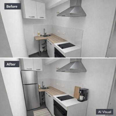 Appartement - 25 m² - 2 pièces