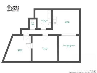 Immeuble - 277 m²
