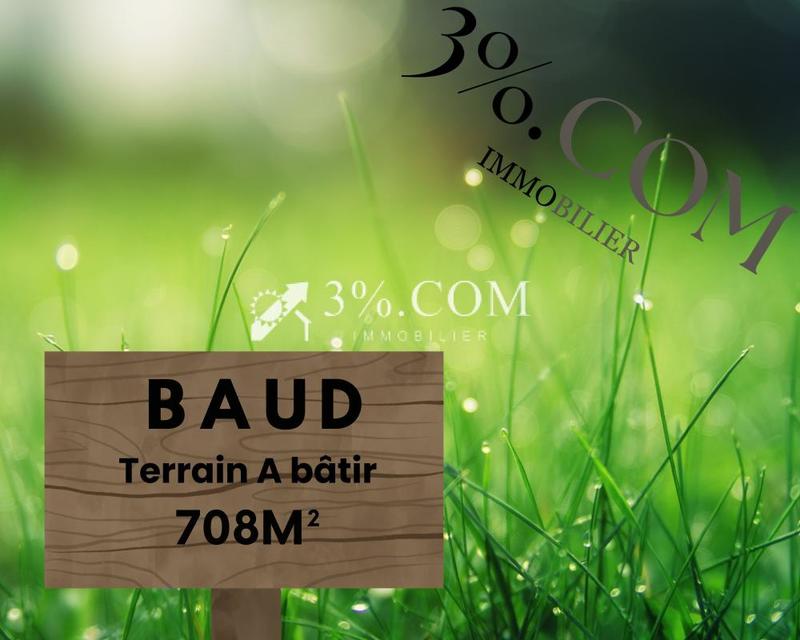 Terrain constructible - 708 m²