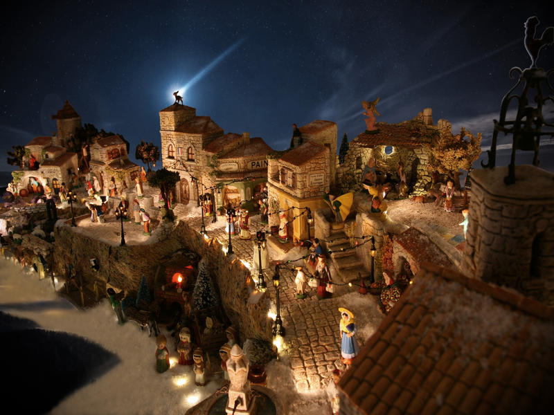 Crèches numériques de l'Office de Tourisme de Marignane