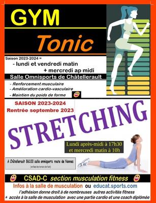 Csad musculation - fitness Châtellerault 86100
