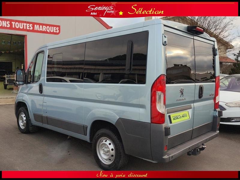 Peugeot Boxer Combi 2.2 e-HDi 130 9 Pl Clim Auto Attelage Camera Ar