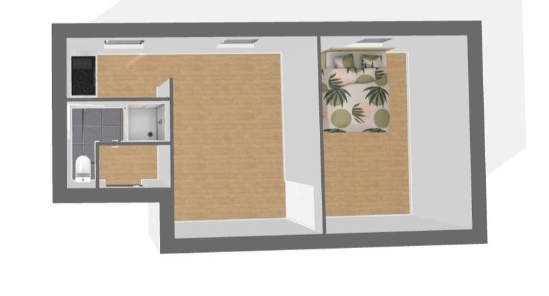 Appartement - 30 m² - 2 pièces