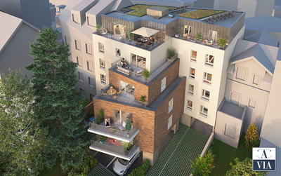 Appartement - 77 m² - 3 pièces