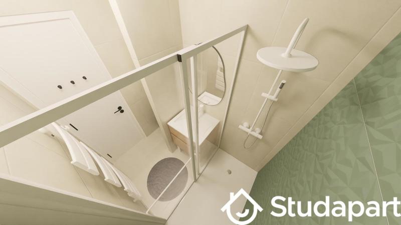 Chambre - 12 m² - 1 pièce