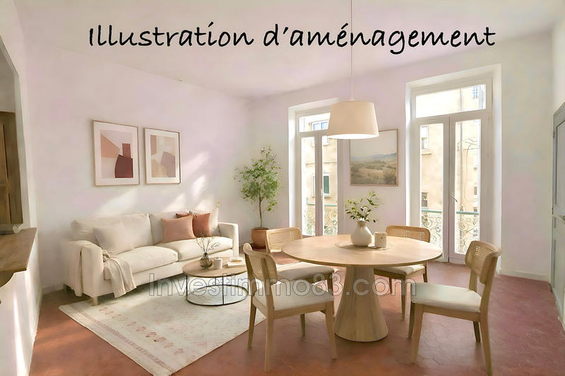 Appartement - 48 m² - 2 pièces