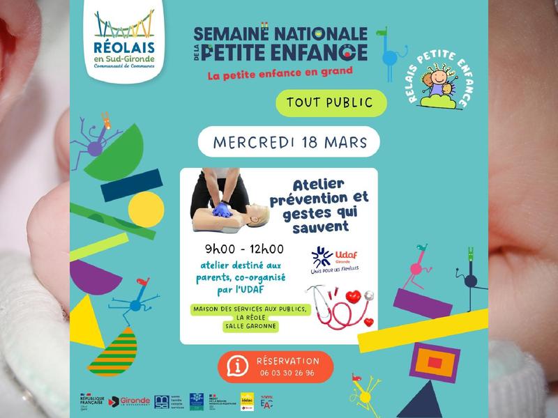 Atelier prévention et gestes qui sauvent