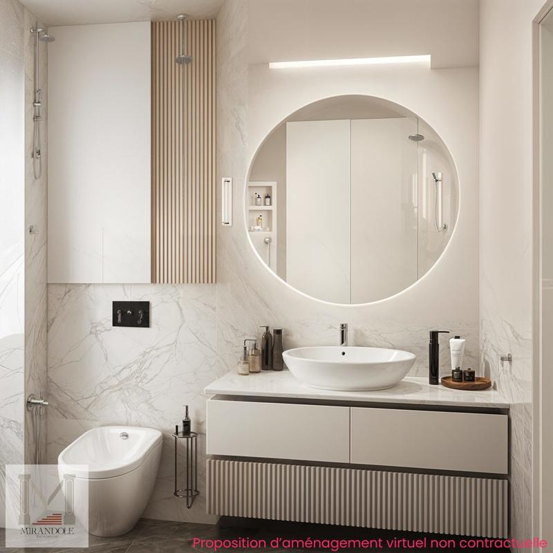 Appartement - 62 m² - 3 pièces