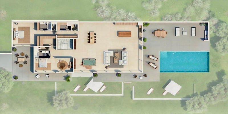 Villa - 397 m² - 6 pièces