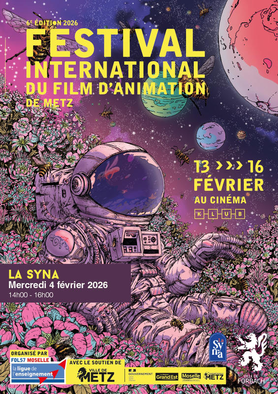 Projection courts-métrages d'animation