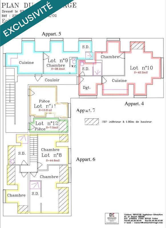 Maison de maîtres - 272 m² - 19 pièces