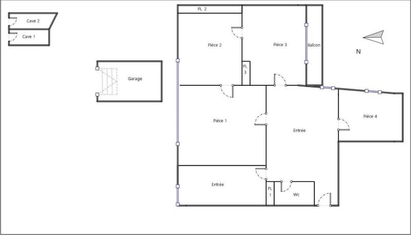 Local commercial - 72 m² - 5 pièces