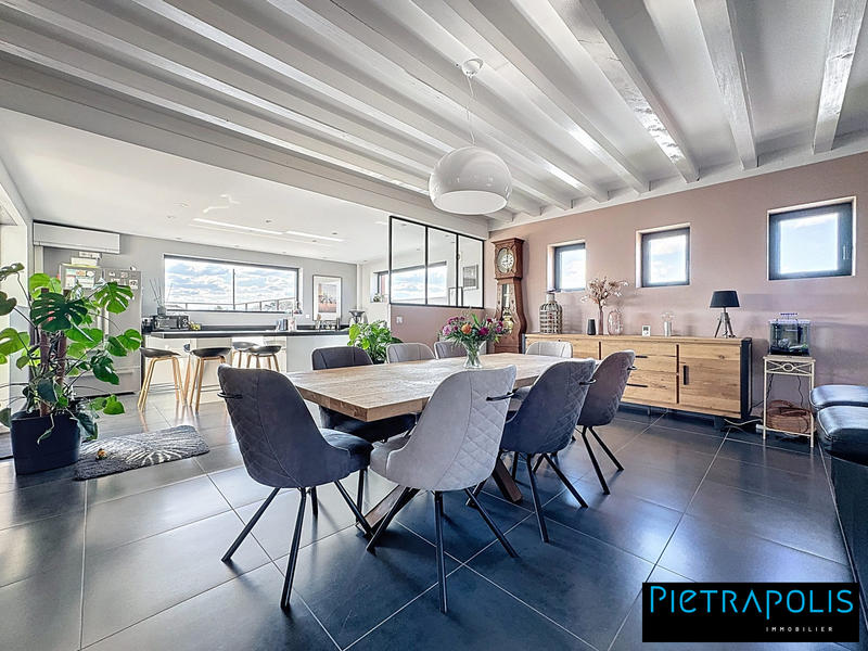 Maison contemporaine - 322 m² - 8 pièces