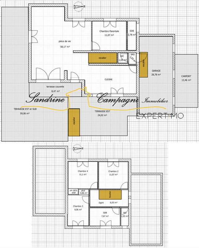 Maison - 120 m² - 5 pièces