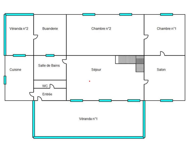 Maison - 170 m² - 5 pièces