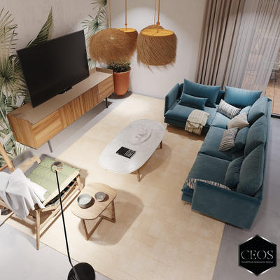 Appartement - 90 m² - 3 pièces